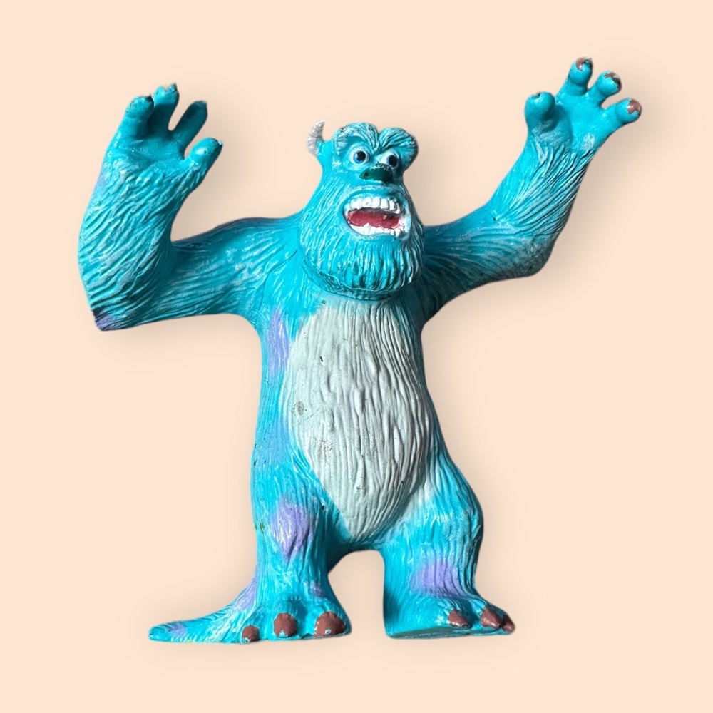 Disney Pixar Monsters Inc Sully PVC 4” Figure Toy Cake Topper